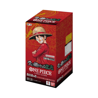 One Piece TCG: OP-13 Carryin On His Will Booster Box (Japanese Version)