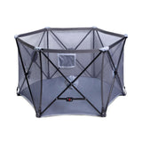 Baby Safe Foldable Playard - Grey