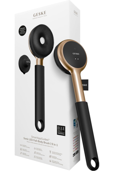 Geske Sonic LED Full-Body Brush | 9 in 1 Gray