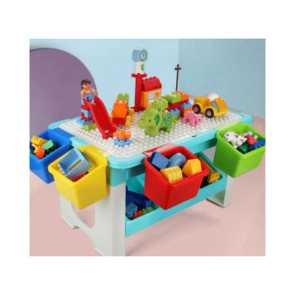Little Story Blocks 3 in 1 Activity Table w/t 59 Blocks