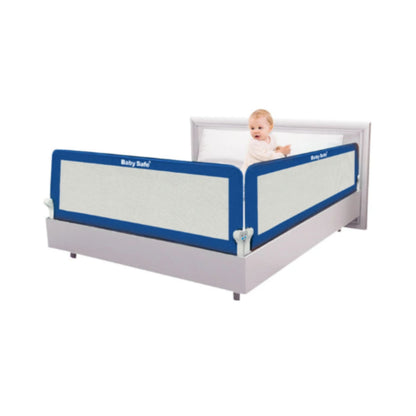 Baby Safe Safety Bed Rail - (120X42 cm) Blue