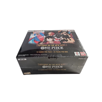 One Piece TCG: OP-09 Emperors in the New World Sealed Case (English Version)
