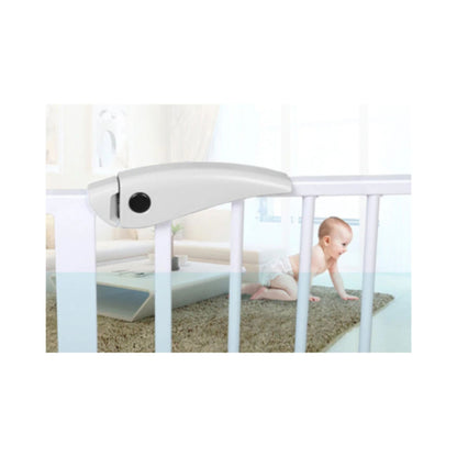 Baby Safe Metal Safety Gate - White