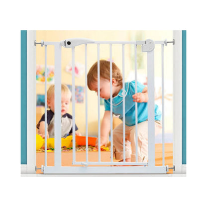 Baby Safe Metal Safety Gate - White