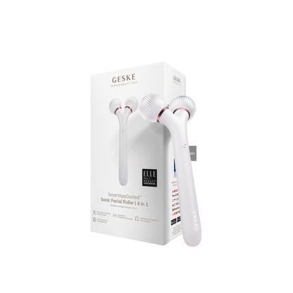Geske Sonic Facial Roller  4 in 1 (Starlight)