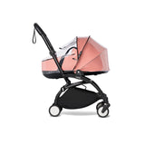 Babyzen Yoyo Bassinet Rain Cover Black Pink