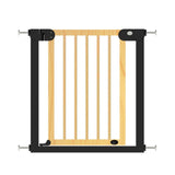 Baby Safe Wooden Safety Gate - Natural Wood