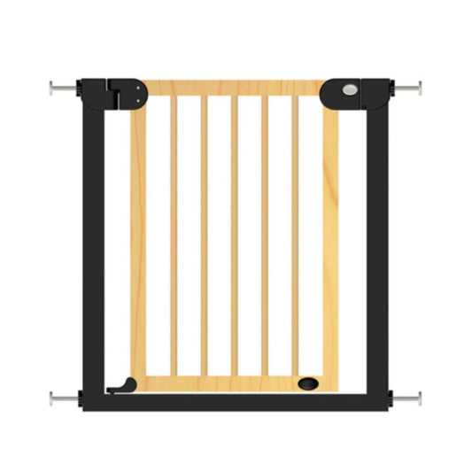 Baby Safe Wooden Safety Gate - Natural Wood