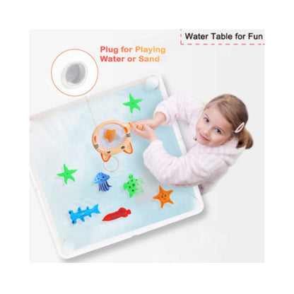 Little Story 4in1 Activity and Block Table w/t 350 Blocks - XL