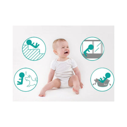 Baby Safe Wooden Safety Gate - Natural Wood
