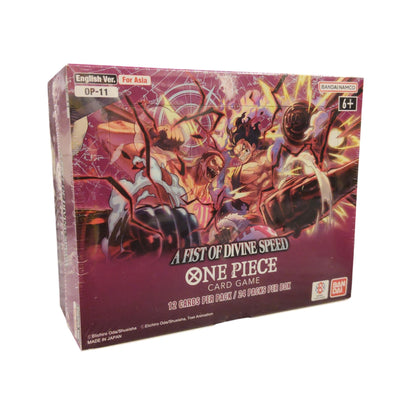 One Piece TCG: OP-11 A Fist of Divine Speed Booster Box (English Version)