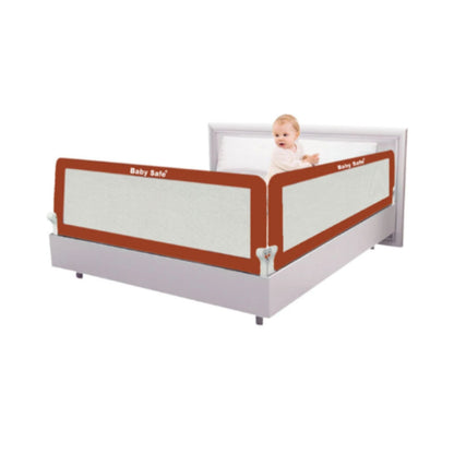 Baby Safe Safety Bed Rail XL - (150X42cm) BROWN