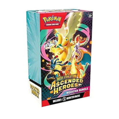 Pokemon TCG: Mega Evolution Ascended Heroes Booster Bundle