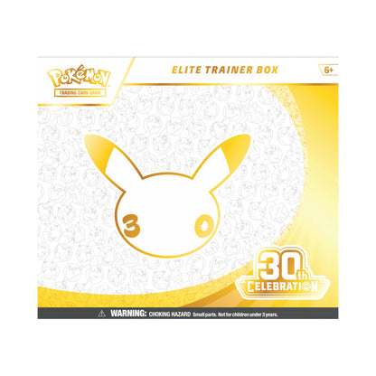 Pokemon TCG: 30th Celebration Elite Trainer Box Sealed Case (English Version)