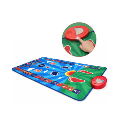 Little Story Kids Islamic Salah/Prayer Learning Mat -  Blue