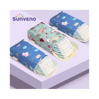 SUNVENO Diaper Organizer Wet/Dry Bag - Unicorn