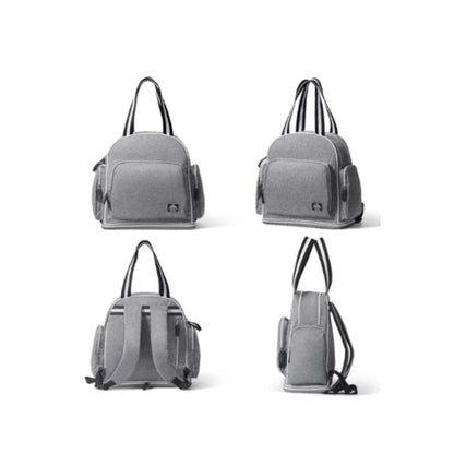 SUNVENO Signature Maternity Diaper bag - Grey