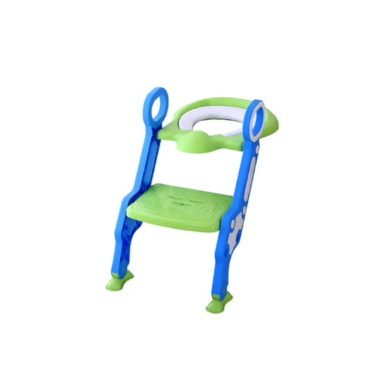 Eazy Kids Step Stool Foldable Potty Trainer Seat - Green