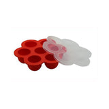 Eazy Kids 7 food freezer tray - Red
