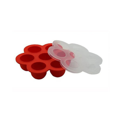 Eazy Kids 7 food freezer tray - Red