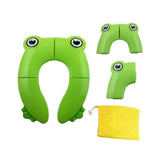 Eazy Kids Foldable Travel Potty with Carry Bag - Green