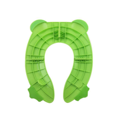 Eazy Kids Foldable Travel Potty with Carry Bag - Green