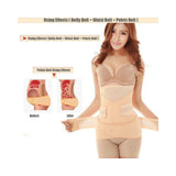 SUNVENO 3 IN 1 Adjustable Maternity Belt - L