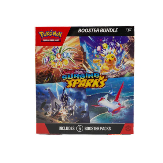 Pokemon Scarlet & Violet: Surging Sparks 6-Pack Booster Bundle