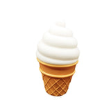 Eazy Kids - Ice Cream Lamp Light - White