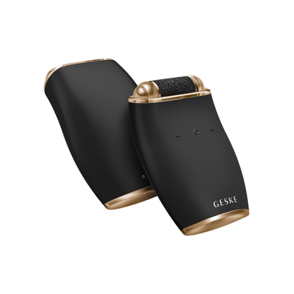 Geske SMARTAPPGUIDED ELECTRIC PUMICE FOOT SMOOTHING ROLLER | 7 IN 1 (Black)