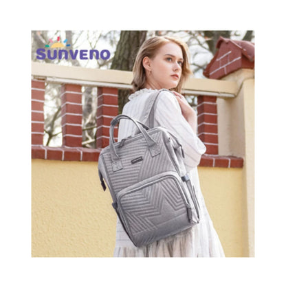 SUNVENO Diaper Bag - Nova Grey