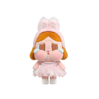 Pop Mart Plush Doll - Crybaby Shiny Shiny Series Pink