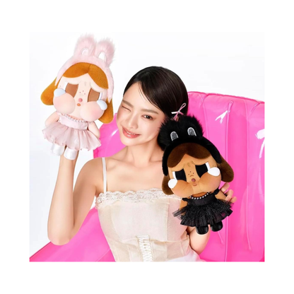 Pop Mart Plush Doll - Crybaby Shiny Shiny Series Black