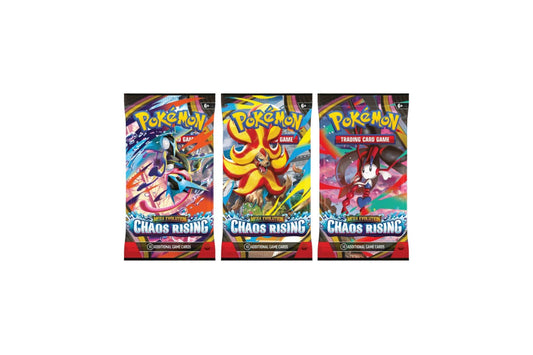 2025 Pokémon Mega Evolution Chaos Rising (3 Packs)