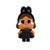 Pop Mart Plush Doll - Crybaby Shiny Shiny Series Black