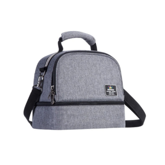 SUNVENO Insulated Bottle/Lunch Bag - Grey