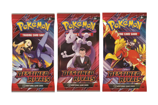 2025 Pokémon Scarlet & Violet Destined Rivals (3 Packs)