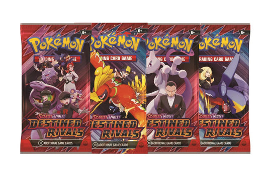 2025 Pokémon Scarlet & Violet Destined Rivals (4 Packs)