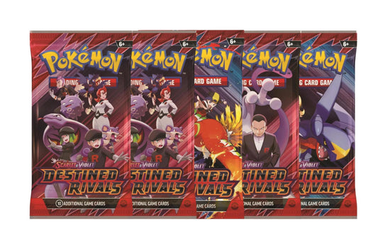 2025 Pokémon Scarlet & Violet Destined Rivals (5 Packs)