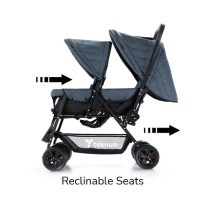 TEKNUM Double Baby Stroller
