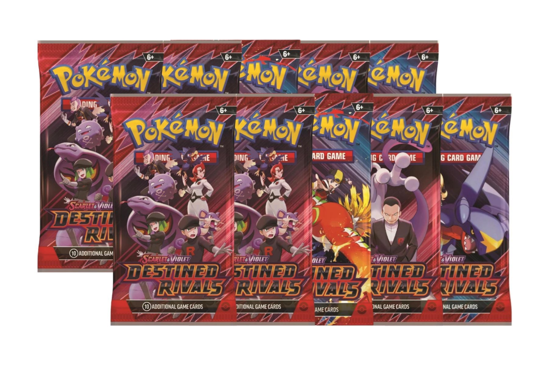 2025 Pokémon Scarlet & Violet Destined Rivals (10 Packs) – Flitit