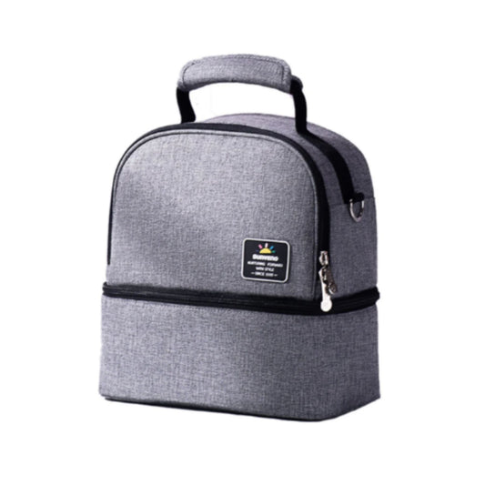 SUNVENO Insulated Office Lunch Bag - Space Grey