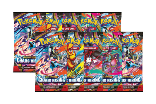 2025 Pokémon Mega Evolution Chaos Rising (10 Packs)