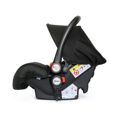 Teknum Infant Car Seat- Story-Black (0-12 Months)