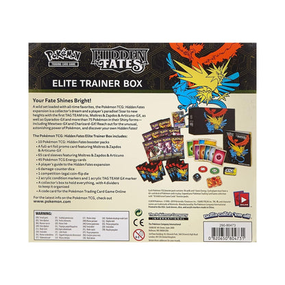 Pokemon TCG: Hidden Fates Elite Trainer box