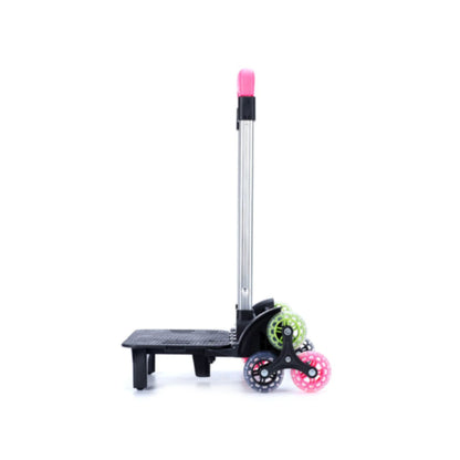 Eazy Kids Universal School Bag TROLLEY - Pink
