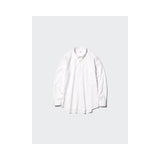Broadcloth Long Sleeve Shirt for Men - White