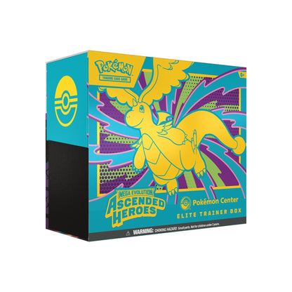 Pokemon TCG: Ascended Heroes Elite Trainer Box Sealed Case (English Version)