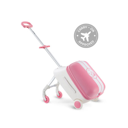 TEKNUM 3-in-1 Ride-On Suitcase with Detachable Trolley – Panda