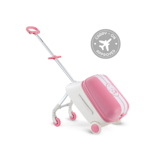 TEKNUM 3-in-1 Ride-On Suitcase with Detachable Trolley – Panda